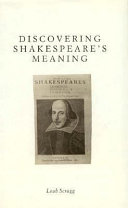 Discovering Shakespeare's meaning /