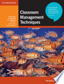 Classroom management techniques /