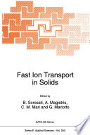Fast Ion Transport in Solids /
