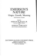 Emerson's Nature : origin, growth, meaning /