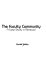 The faculty community : a case study in renewal /