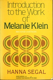 Introduction to the work of Melanie Klein.