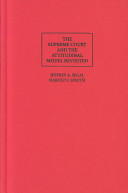 The Supreme Court and the attitudinal model revisited /