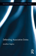 Defending associative duties /