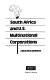 South Africa and U.S. multinational corporations /