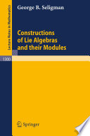 Constructions of Lie algebras and their modules /