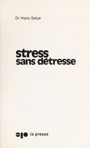 Stress sans détresse /