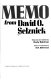 Memo from David O. Selznick /