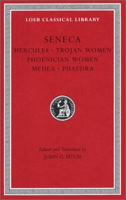 Hercules ; Trojan women ; Phoenician women ; Media ; Phaedra /