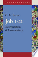 Job 1-21 : interpretation and commentary /