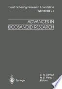 Advances in Eicosanoid Research /