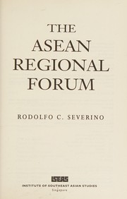 The ASEAN Regional Forum /