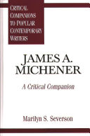 James A. Michener : a critical companion /