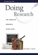 Doing research : the complete research paper guide /