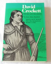David Crockett : the man and the legend /