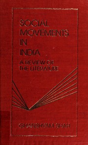 Social movements in India : a review of the literature /