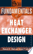 Fundamentals of heat exchanger design /