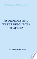 Hydrology and water resources of Africa /