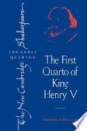 The first quarto of King Henry V /