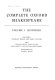 The complete Oxford Shakespeare /