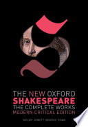 The new Oxford Shakespeare : the complete works /