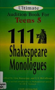 One hundred and eleven Shakespeare monologues /