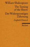 The taming of the shrew = Der Widerspenstigen Zähmung : Englisch/Deutsch /