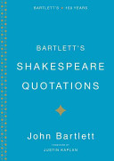 Bartlett's Shakespeare quotations /