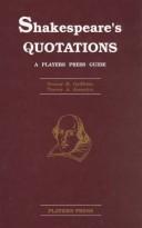 Shakespeare's quotations : a players Press guide /