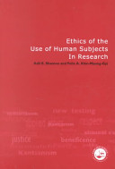 Ethics of the use of human subjects in research : practical guide /