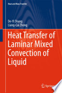 Heat transfer of laminar mixed convection of liquid /