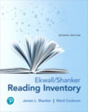 Ekwall/Shanker reading inventory /