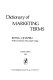 Dictionary of marketing terms /