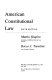 American constitutional law /