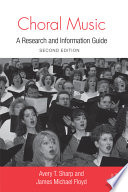 Choral music : a research and information guide /