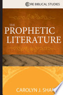 The prophetic literature /