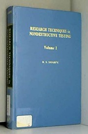 Research techniques in nondestructive testing /