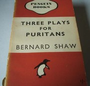 Three plays for Puritans /