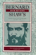 Bernard Shaw's book reviews /