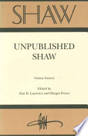 Unpublished Shaw /