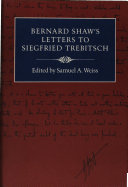 Bernard Shaw's letters to Siegfried Trebitsch /