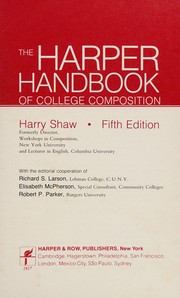 The Harper handbook of college composition /