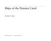 Ships of the Panama Canal /