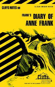 Diary of Anne Frank : notes /