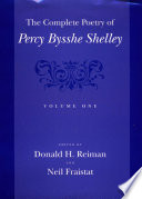 The complete poetry of Percy Bysshe Shelley /