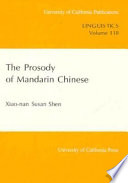 The prosody of Mandarin Chinese /