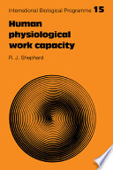 Human physiological work capacity /