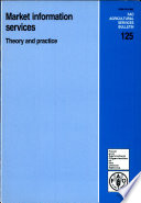Market information services : theory and practice /