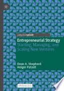 Entrepreneurial Strategy : Starting, Managing, and Scaling New Ventures /