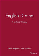 English drama : a cultural history /